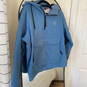Dope Snow Anorak Snowboard Jacket (Medium, Blue)